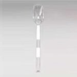 Zicco P-004 Polikarbon Zeytin ve Salata Kaşığı, 26.5 cm, Şeffaf