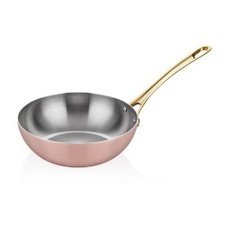 003A101WK24-20251117-211655.jpg Altınbaşak Multi Metal Wok Tava, 24 cm, Bakır - Görsel 1