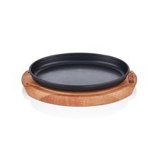 003A120OV23A-20251117-212224.jpg Altınbaşak Döküm Demir Oval Fajita Tavası+Nihale, 23x14 cm - Görsel 1