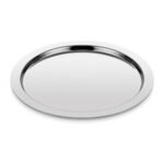 Altınbaşak Paslanmaz Yuvarlak Servis Tepsisi, 35x1 cm