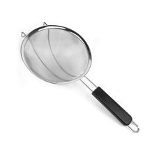 006BRDEF161.jpg Biradlı BDR-EF161 Destekli Çelik Süt Süzgeci, 25 cm - Görsel 1