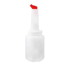 006BRDPBA2LTK.jpg Biradlı Sos ve Kokteyl Şurup Dökücü, 2 L, Kırmızı - Görsel 1