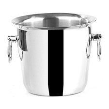 006GRV1912.jpg Biradlı No:2 Çelik Şişe Kovası, 20x15 cm - Görsel 1