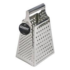 006GRVRND02.jpg Biradlı Groovy GRV-RND-02 Rende, 17x13x25.2 cm - Görsel 1