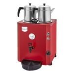 Remta DE11S Jumbo Şamandıralı Çay Makinesi, 2 Demlikli, 23 L, Elektrikli