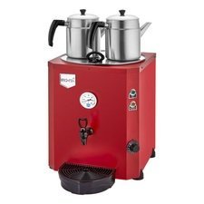 007DE11SKIR.jpg Remta DE11S Jumbo Şamandıralı Çay Makinesi, 2 Demlikli, 23 L, Elektrikli - Görsel 1