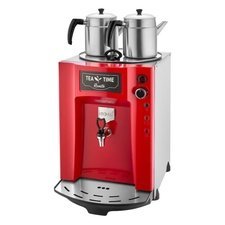 007DE11SPKIR.jpg Remta DE11SP Premium Jumbo Şamandıralı Çay Makinesi, 2 Demlikli, 23 L, Kırmızı - Görsel 1