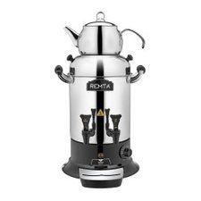 007R27.jpg Remta R27 Maksi Çay Makinesi, 2 Demlikli, 16 L, 170 Bardak Kapasiteli - Görsel 1