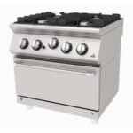 Atalay AGK-873 730 Seri 4 Ocaklı Kuzine, 80x73x85 cm, LPG'li