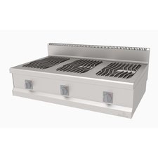 011AGO1270YLPG.jpg Atalay AGO-1270Y 700 Seri Set Üstü 3 Brülörlü Yanyana Ocak, LPG'li - Görsel 1