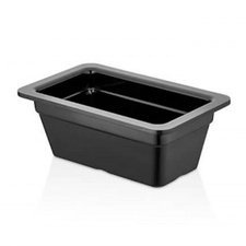 02111400SIY.jpg Külsan Thermoset GN 1/4-100 mm Gastronorm Küvet, 2 L, Siyah - Görsel 1