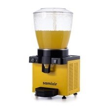 023S22AY.jpg Samixir S22 Panaromik Analog Soğuk İçecek Dispenseri, 22 L, Sarı - Görsel 1