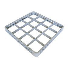 025BY16.jpg Tribeca Basket Yükseltici, 16 Bölmeli, 500x500x40 mm, Gri - Görsel 1