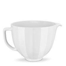 0555KSM2CB5PWS.jpg KitchenAid 5KSM2CB5PWS Classic 4.8 L Gövde için Seramik Karıştırma Kasesi, Beyaz - Görsel 1