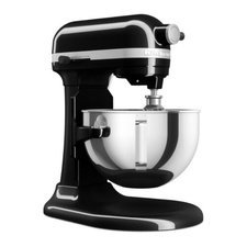 0555KSM55SXXEOB.jpg KitchenAid 5KSM55SXX Ağır Hizmet Tipi Kaldırılabilir Kaseli Stand Mikser, 5.2 L, Siyah - Görsel 1