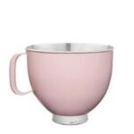 KitchenAid 5KSM5SSBDR 4.8 L Stand Mikser için Paslanmaz Çelik Kase, Dried Rose