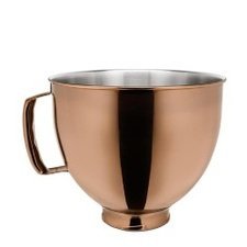 0555KSM5SSBRC.jpg KitchenAid 5KSM5SSBRC 4.8 L Stand Mikser için Paslanmaz Çelik Kase, Bakır - Görsel 1