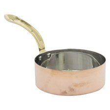 06391419120111-20251117-211251.jpg Gurmeaid İçi Paslanmaz Mini Sos Tavası, 11x4.5 cm, Bakır - Görsel 1