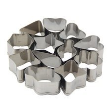 0639350GEO12PC.jpg Gurmeaid Geometrik Pasta Kesici, 12 Parça - Görsel 1