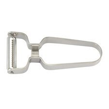 0639350SS75S00.jpg Gurmeaid Tırtıklı Sebze ve Meyve Soyacağı, 75 mm, Siyah - Görsel 1