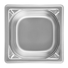 08303111615030.jpg Öztiryakiler GN 1/6-150 mm Köşe Desenli Gastronorm Küvet - Görsel 1