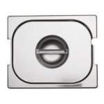 Öztiryakiler GN 2/4 Kulp ve Kepçe Delikli Gastronorm Kapak