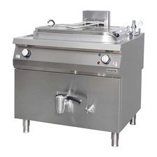 0837855N11011803.jpg Öztiryakiler İndirekt Silindirik Kazanlı Kaynatma Tenceresi, 250 L, Gazlı - Görsel 1