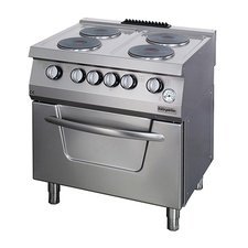 0837865N18070802.jpg Öztiryakiler Fırınlı 4 Ocaklı Kuzine, 80x70x85 cm, Elektrikli - Görsel 1