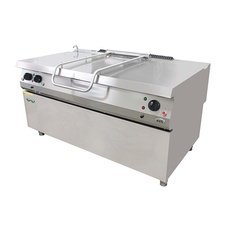 0837867N11690814.jpg Öztiryakiler Kaldırma Motorlu Devrilir Tava, Gazlı - Görsel 1