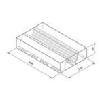 Öztiryakiler Kutu Tip Filtreli Çift Cidar Davlumbaz, 3500x2000 mm