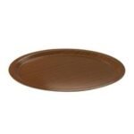 Öztiryakiler Yuvarlak R Lamine Kaymaz Tepsi, 38 cm