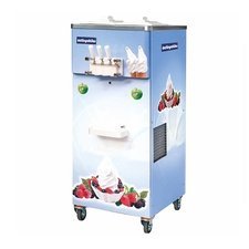 0838919OEF40AP.jpg Öztiryakiler Set Üstü 3 Kollu Pompalı Karıştırıcılı Dondurma ve Frozen Yoğurt Makinesi, 11+11 L - Görsel 1