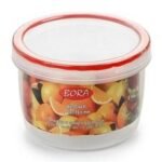 Bora Plastik Saklama Kabı, Contalı, Vidalı, 480 ml, No: 4, 0.48 L