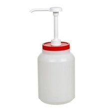 085BO2140.jpg Bora Plastik Pompalı Ketçap ve Mayonez Şişesi, 2000 cc - Görsel 1