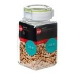 Bora Plastik Köşeli Pet Saklama Kabı, No:2, 500 ml