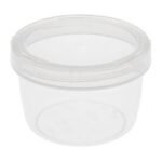 Bora Plastik Vidalı Saklama Kabı, Vidalı, No: 1, 250 ml