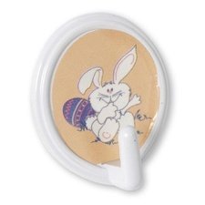 085BO607.jpg Bora Plastik Resimli Küçük Duvar Askısı, 2 Adet - Görsel 1