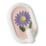 Bora Plastik Küçük Oval Duvar Askısı, 4 Adet