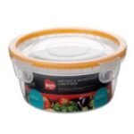 Bora Plastik Click Yuvarlak Saklama Kabı, 700 ml