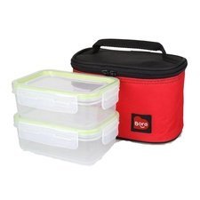 085BO898.jpg Bora Plastik Pratik Set, 2'li, Çantalı - Görsel 1