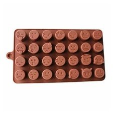 0872208020409.jpg Epinox SCK-43 Karışık Emoji Silikon Çikolata Kalıbı - Görsel 1