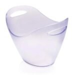 Rubikap Buzlu Şampanya Kovası, 35x26 cm, Şeffaf