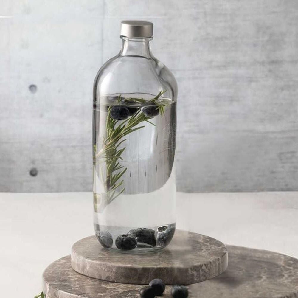 1001113009.jpeg Paşabahçe 80356 Iconic Bottle Su Şişesi 1130 cc - Görsel 1