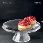 Paşabahçe 28099 Kristal Torte Ayaklı Servis Tabağı 29,8 cm