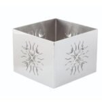 Aryıldız Kare Nirvana Desen Açıkbüfe Teşhir Yükseltici, 16x16 cm