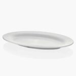 Külsan Thermoset Nova Servis Tabağı,Teşhir Tabağı, 64x44 cm Beyaz