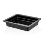 Külsan Thermoset Gastronom Küvet, GN 1/2 65, 26.5X32.5X6.6 cm Siyah