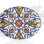 Külsan Tilda Oval Tabak Genova 49x36,5 cm