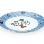 Külsan Thermoset Kırılmaz Mama Tabağı- Bebek Tabağı Mavi 19 cm 1 adet