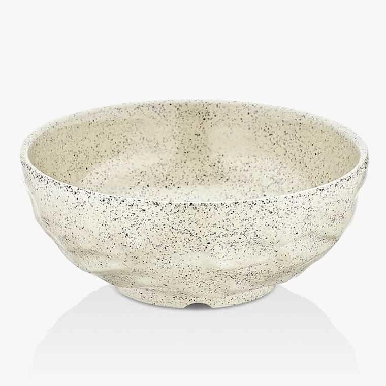 115KUL45020WG.jpeg Külsan Norma Granit Efektli Kase Beyaz 20 cm - Görsel 1